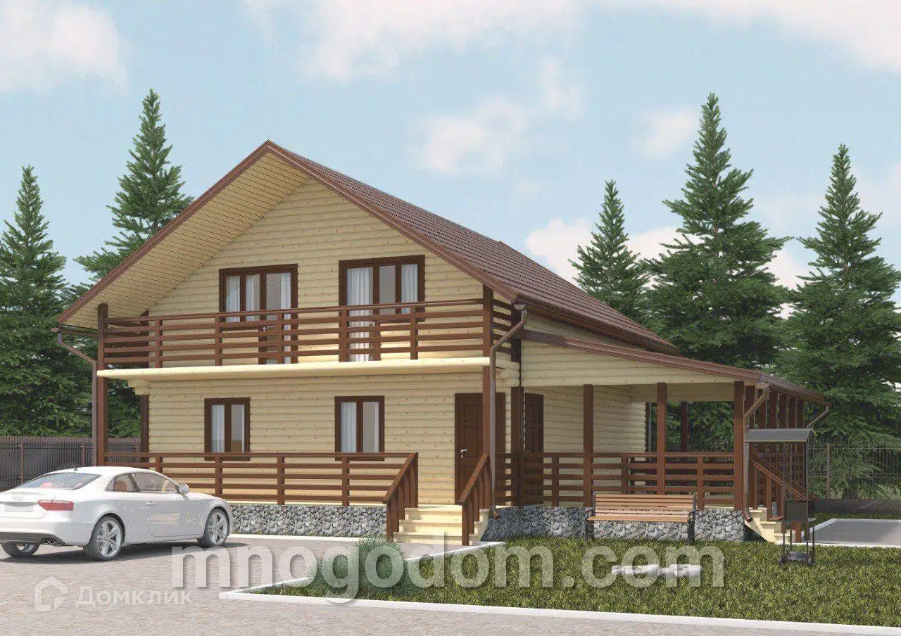 Проект дома «Дом Матис» компании ООО МногоДом из материала Каркасный дом площадью 110м² под ключ за 10058000₽ в Донецке | 2 этажа, 5 спален, 2 санузла – Домклик