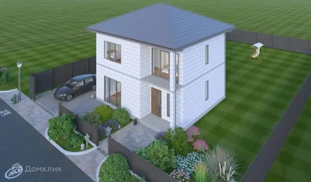 Проект дома «УЮТ» компании Строим45 из материала Газобетонные блоки площадью 108м² под ключ за 5790000₽ в Донецке | 2 этажа, 3 спальни, 2 санузла – Домклик