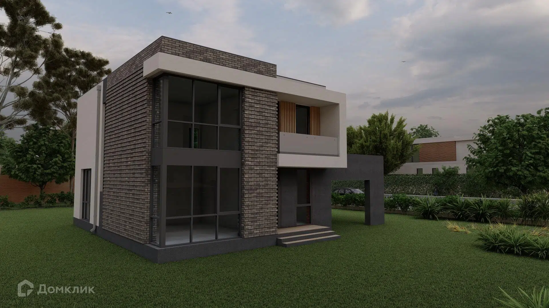 Проект дома «Nova-296» компании СК «Новация»- Анапа - Геленджик - Новороссийск из материала Керамзитобетонные блоки площадью 159м² под ключ за 10250000₽ в Донецке | 2 этажа, 4 спальни, 2 санузла – Домклик