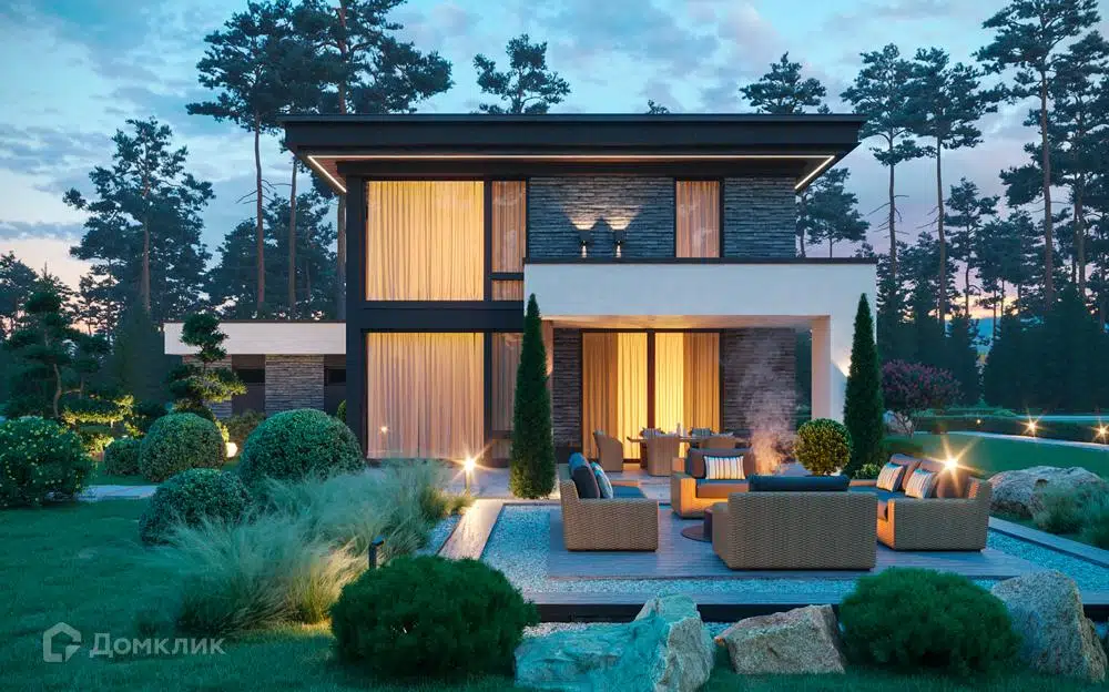 Проект дома «ЛЕСНОЙ А240» компании ДТМ СТРОЙ из материала Газобетонные блоки площадью 240м² под ключ за 14400000₽ в Донецке | 2 этажа, 4 спальни, 3 санузла – Домклик