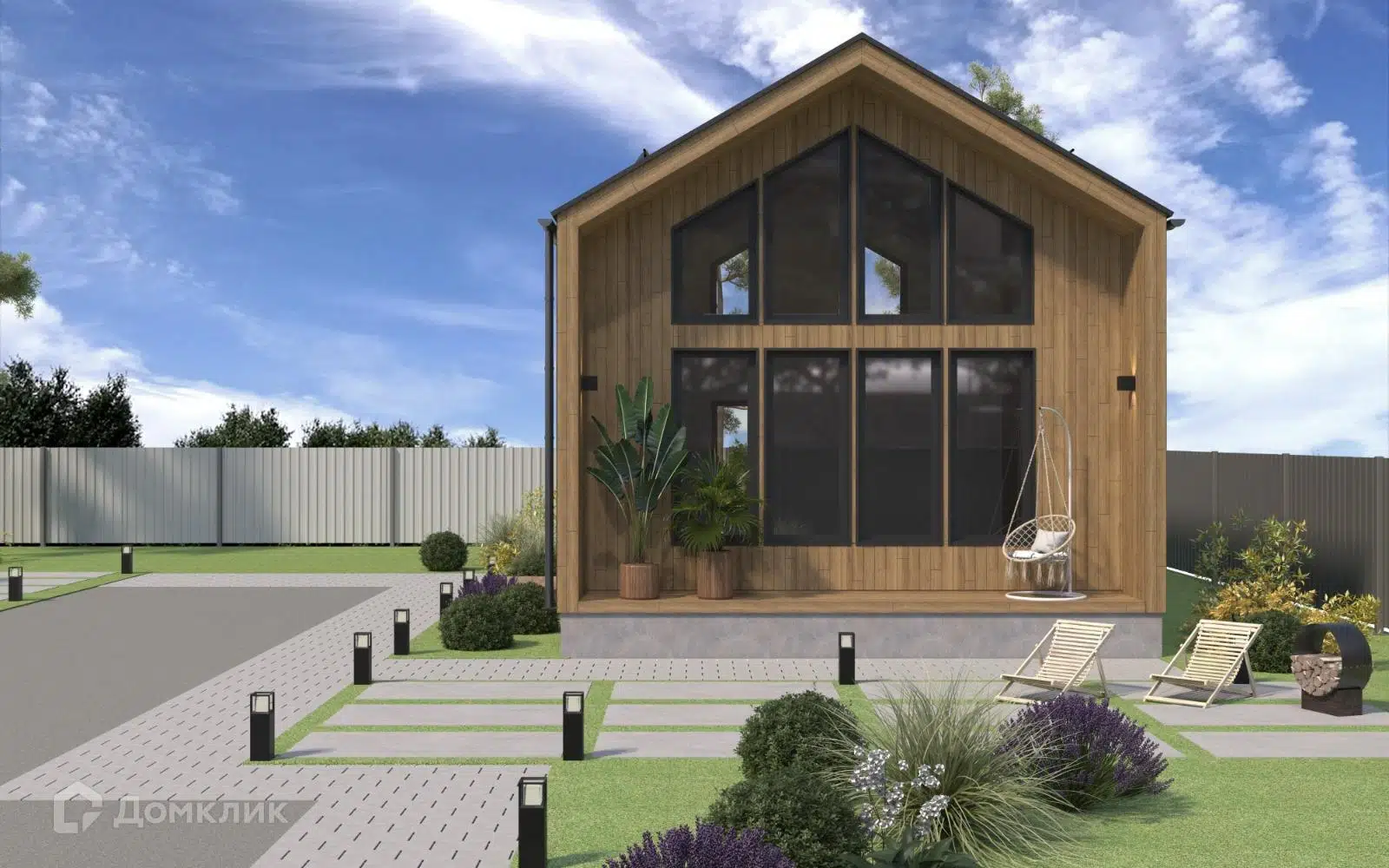 Проект дома «SB-66» компании Саха Билдинг из материала Каркасный дом площадью 72м² под ключ за 5000000₽ в Луганске | 2 этажа, 2 спальни, 1 санузел – Домклик