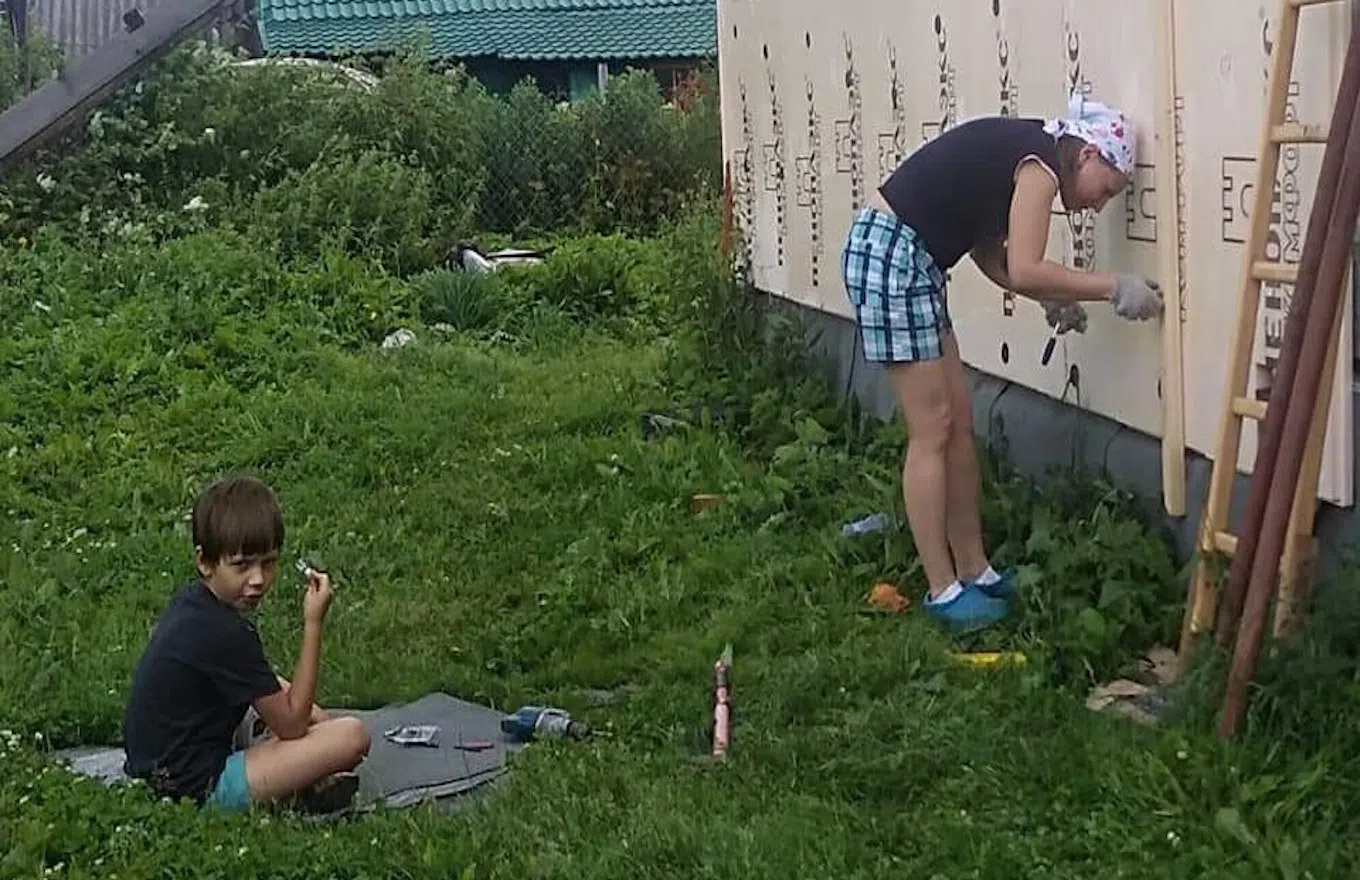 Fotografie z Evgeniina osobního archivu