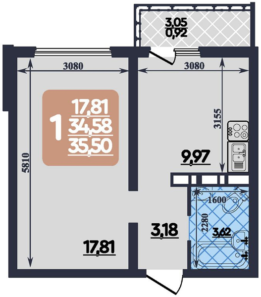 Изображение квартиры