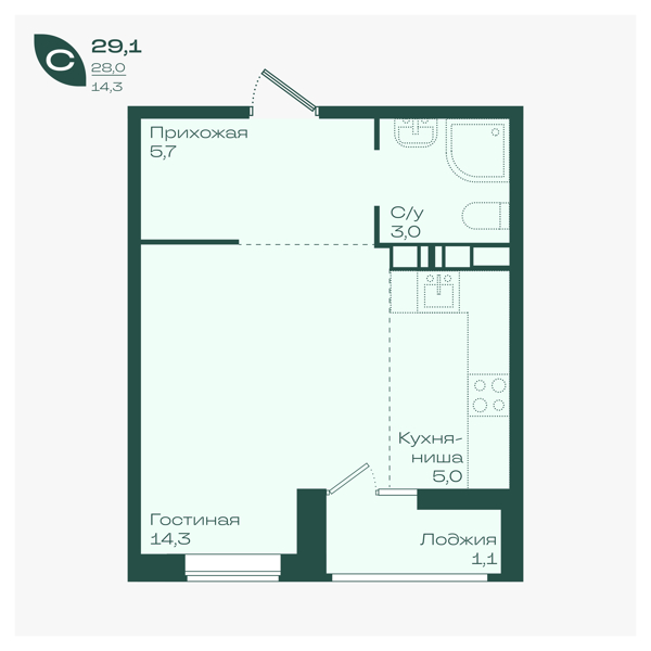 Изображение квартиры
