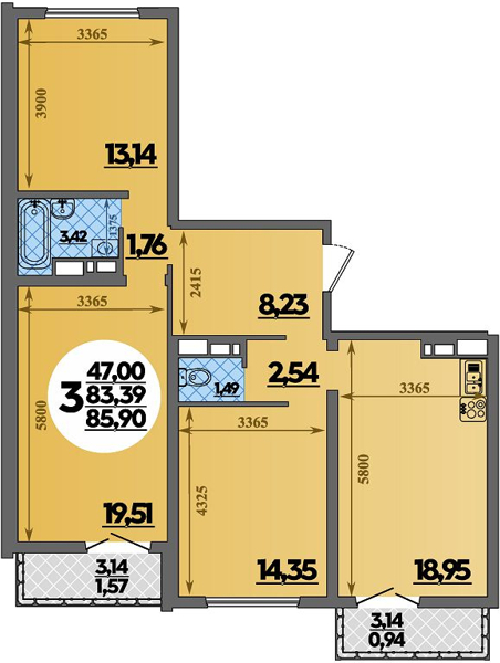 Изображение квартиры