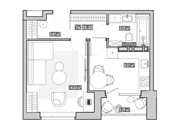 Изображение квартиры