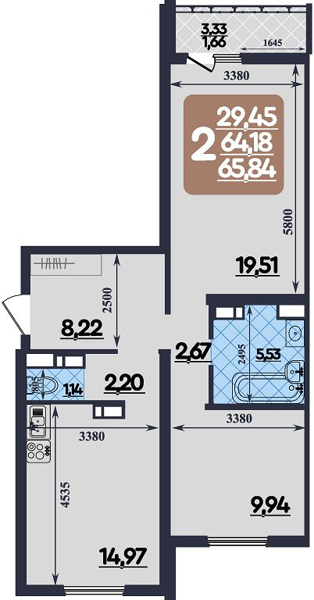 Изображение квартиры