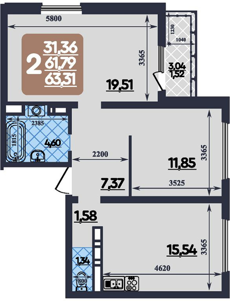 Изображение квартиры