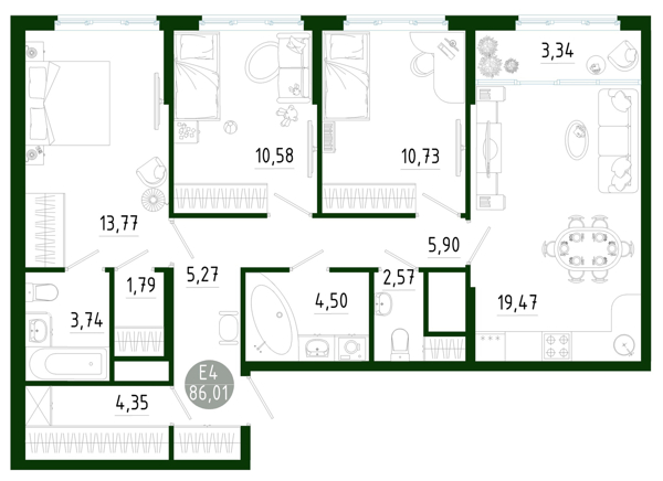 Изображение квартиры