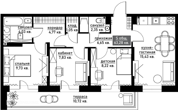 Изображение квартиры
