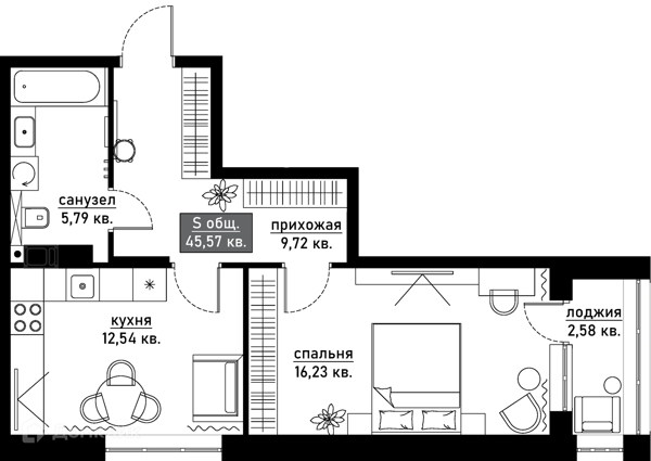 Изображение квартиры