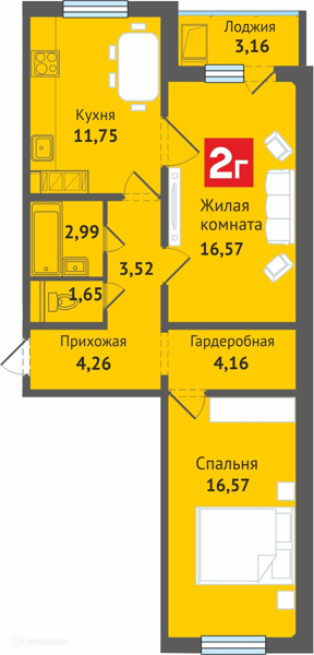 Изображение квартиры