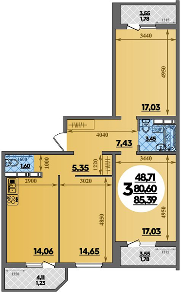 Изображение квартиры