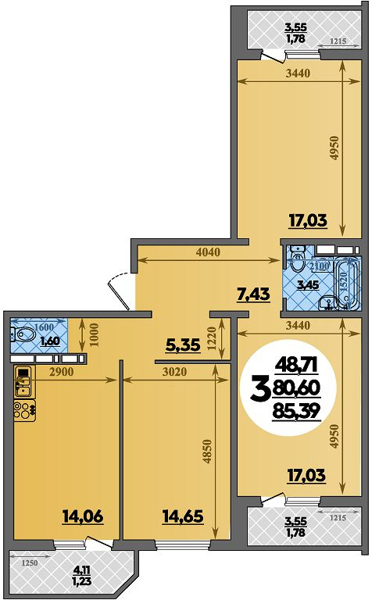 Изображение квартиры