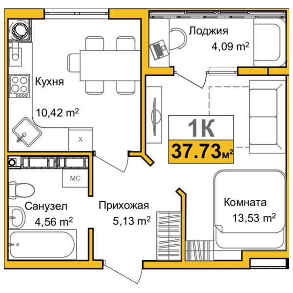 Изображение квартиры