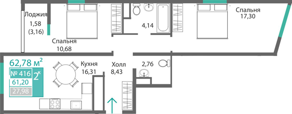 Изображение квартиры