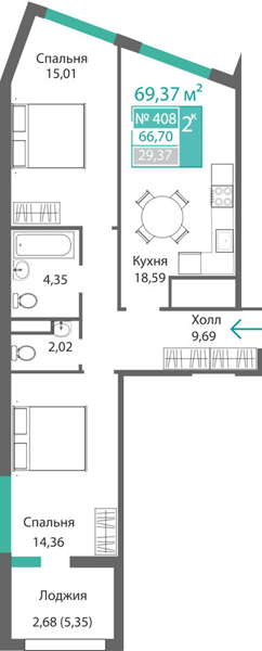 Изображение квартиры