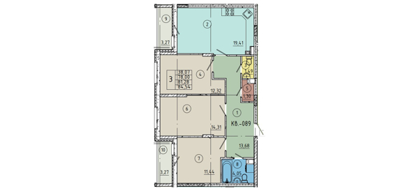 Изображение квартиры