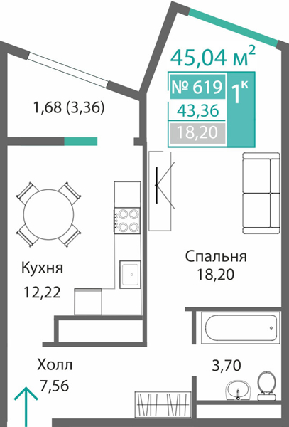 Изображение квартиры