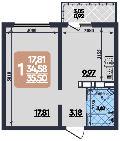 Изображение квартиры