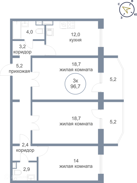 Изображение квартиры