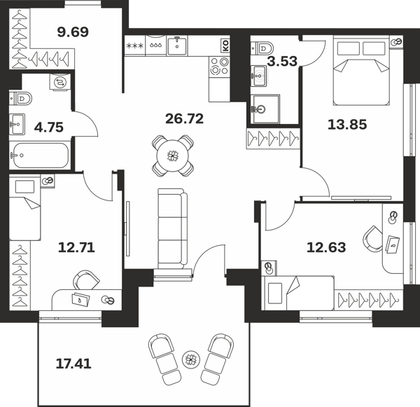 Изображение квартиры