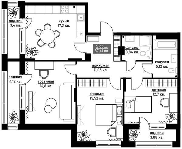 Изображение квартиры