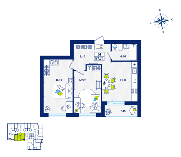 Изображение квартиры