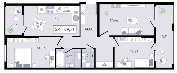 Изображение квартиры