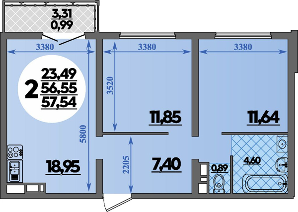 Изображение квартиры