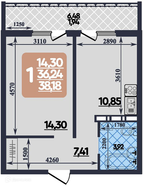 Изображение квартиры