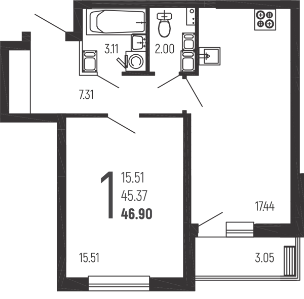 Изображение квартиры