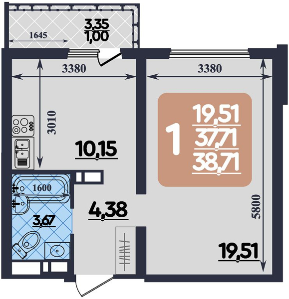 Изображение квартиры