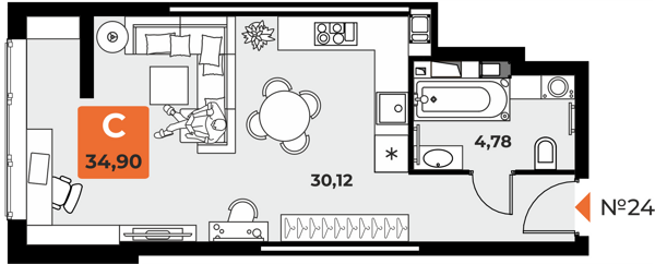 Изображение квартиры