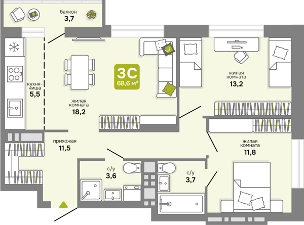 Изображение квартиры