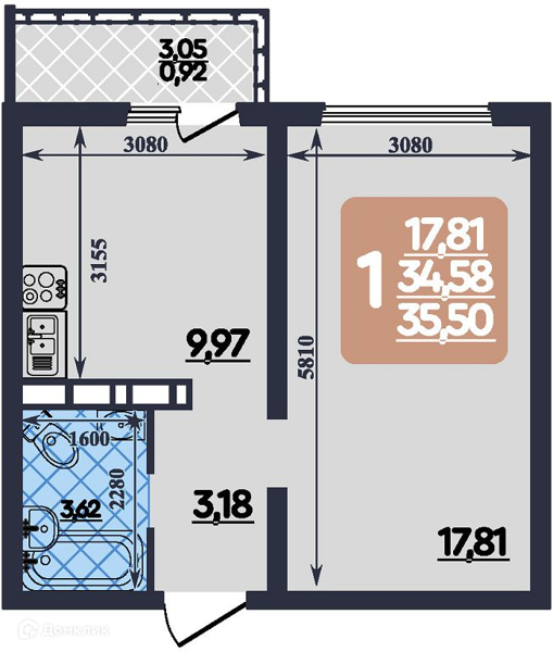Изображение квартиры