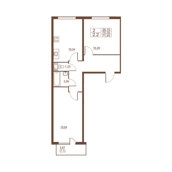 Изображение квартиры