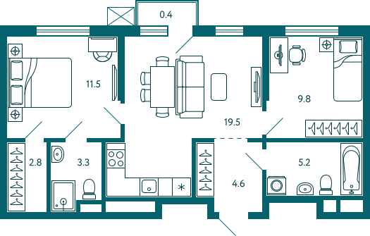 Изображение квартиры