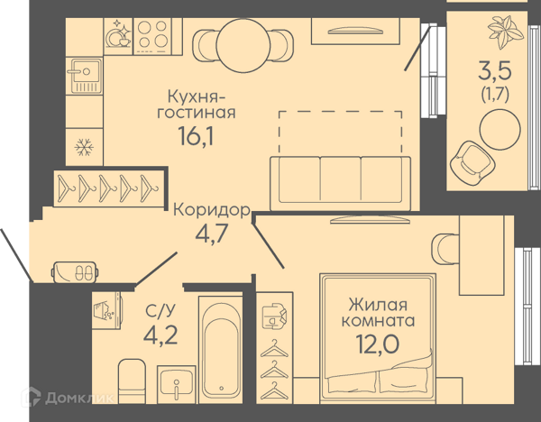 Изображение квартиры
