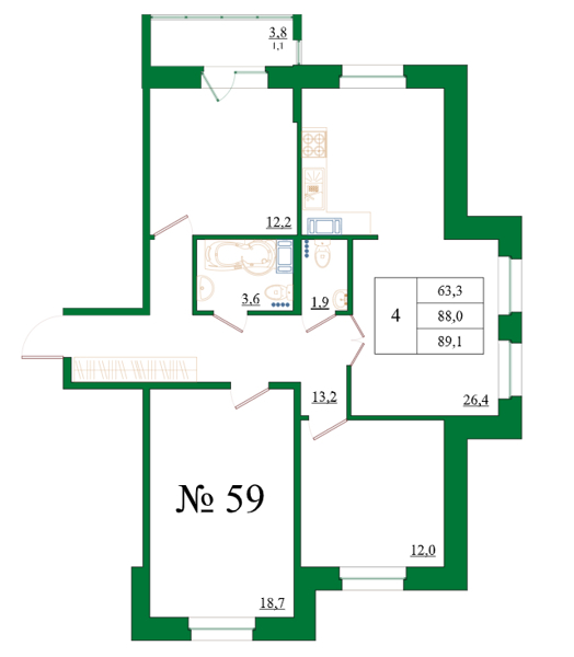 Изображение квартиры