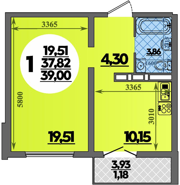Изображение квартиры