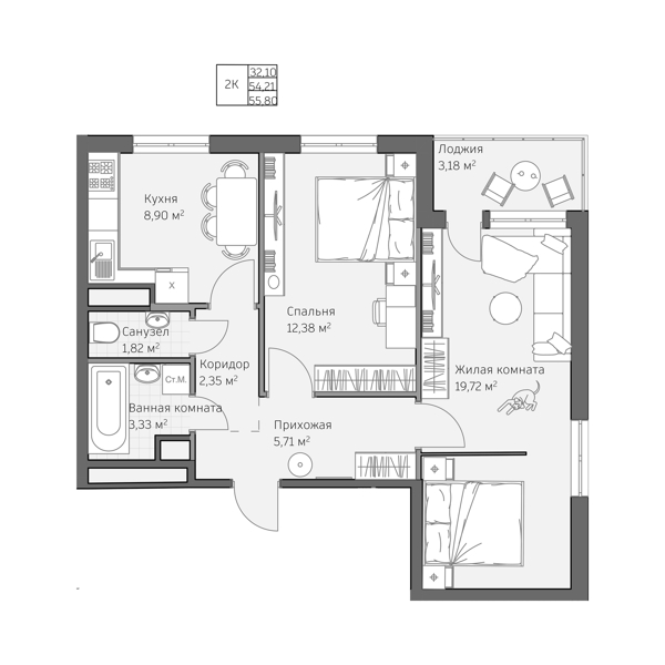 Изображение квартиры