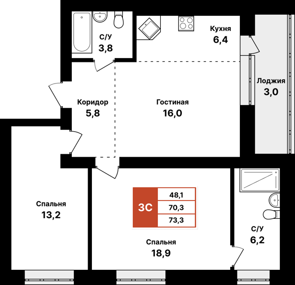 Изображение квартиры