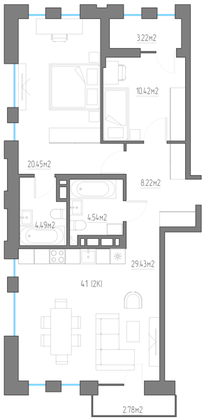 Изображение квартиры