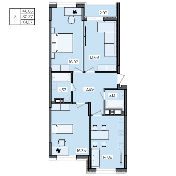 Изображение квартиры