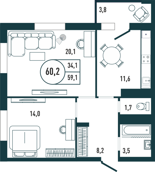 Изображение квартиры
