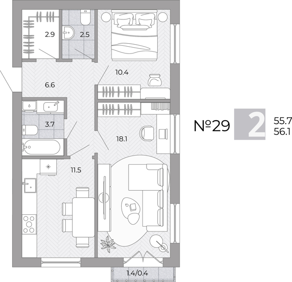 Изображение квартиры