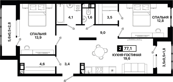 Изображение квартиры