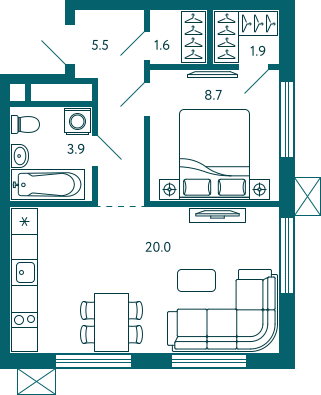 Изображение квартиры