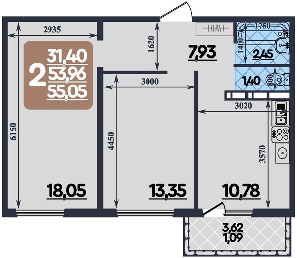 Изображение квартиры